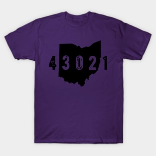 43021 Zip Code columbus Ohio Alum Creek T-Shirt